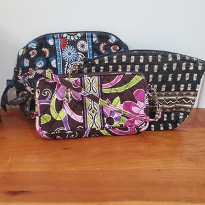 Vera Bradley Colorful Patterned Women's Bag Set